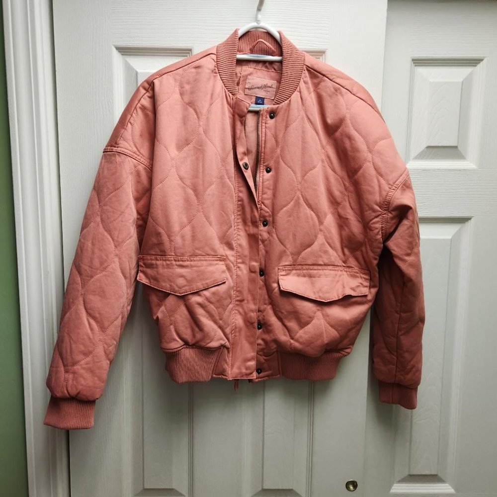 Universal Thread Quilted Bomber Jacket - image 2